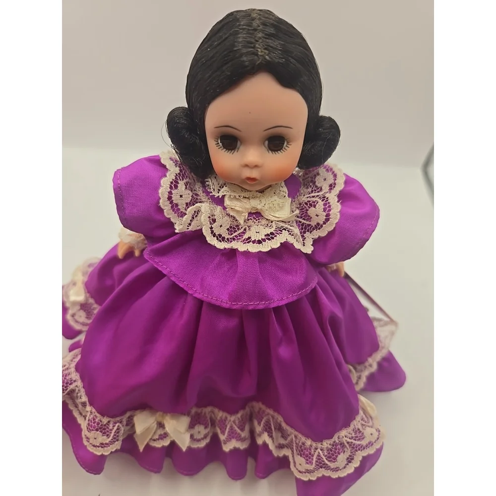 1990 Vintage Madame Alexander 8” Scarlett Series‎ Doll Melanie 627 w/Tag and Box